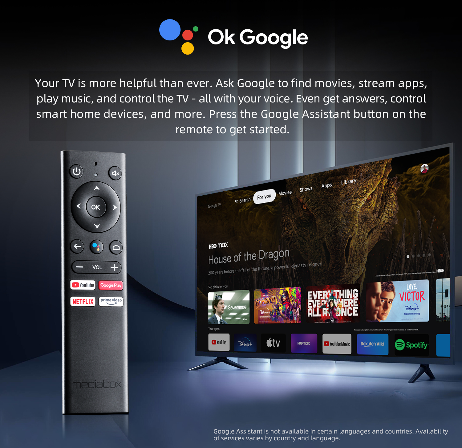 google chromecast tv box